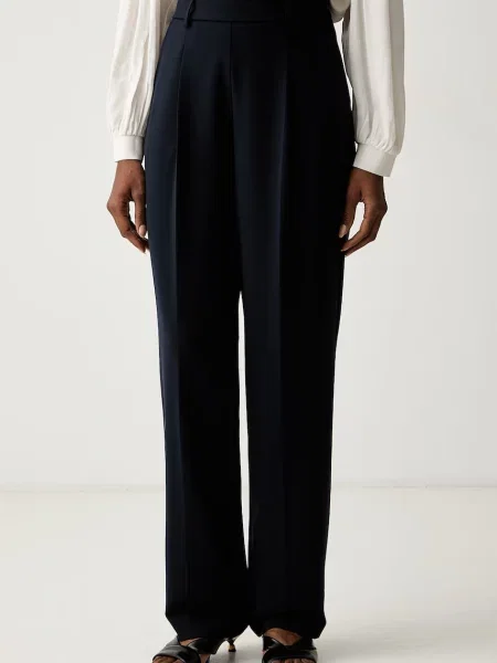 Twinset pantaloni pentru femei cu vâscoză
