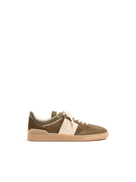 Sneakersy Valentino Garavani skórzane zielone
