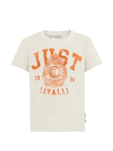 Koszulka dziecięca Just Cavalli szara