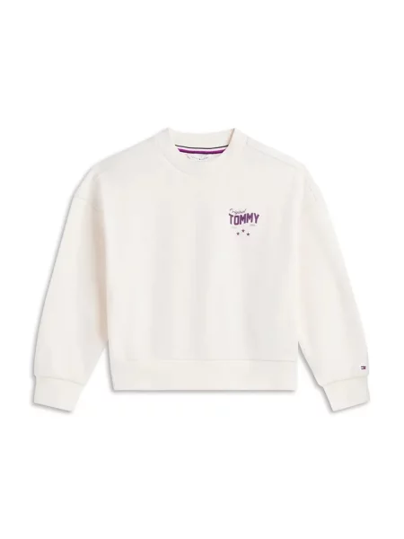 Tommy Hilfiger hanorac pentru copii din alb