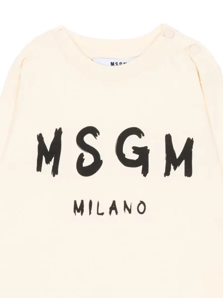 Koszulka dziecięca Msgm biała