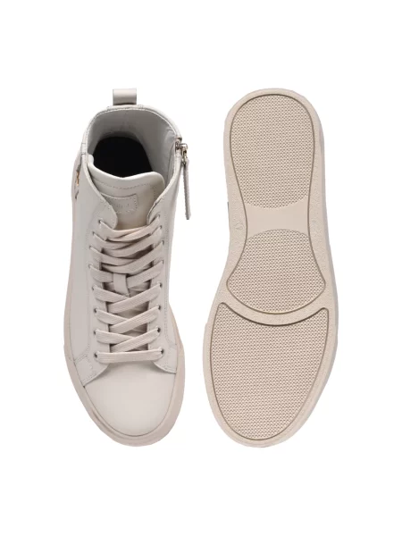 Sneakersy Baldinini skórzane beżowe