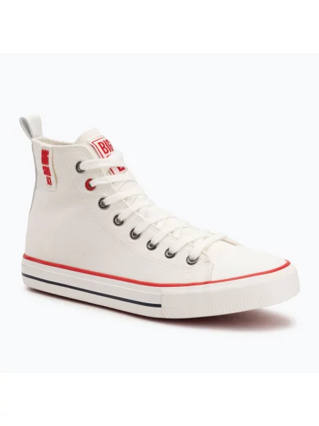 Tenisky BIG STAR white/red bílé