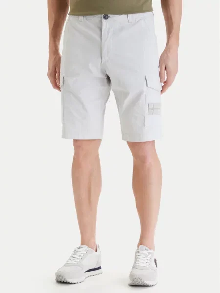 Šortky z materiálu Napapijri šedé