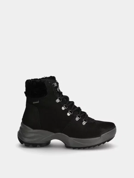 Кожаные ботинки Imac черные