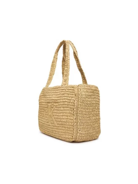 Calvin Klein Nákupní taška offwhite béžová