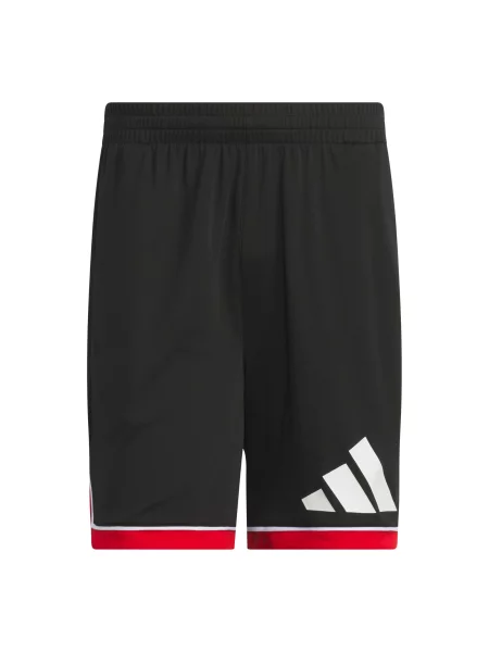 ADIDAS PERFORMANCE Παντελόνι φόρμας Badge Of Sport κόκκινο φωτιάς / μαύρο λευκό