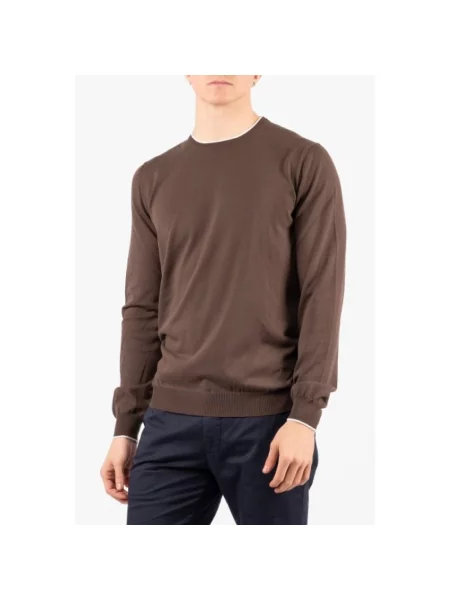 Sweter Fay brązowy