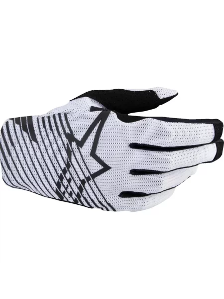 Rękawice motocyklowe crossowe Alpinestars Radar Pro MX białe
