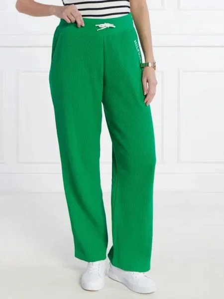 Tommy Hilfiger Pantaloni de trening | Relaxed fit verde