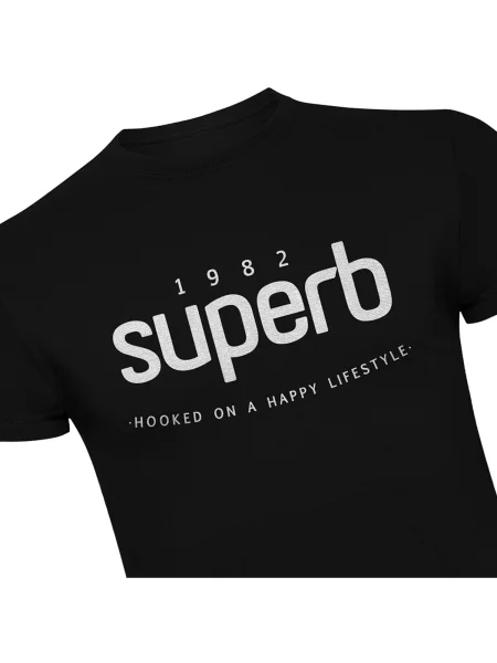 Tricou Superb 1982 negru