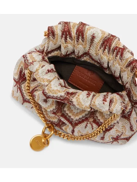 Listová kabelka Missoni hnedá