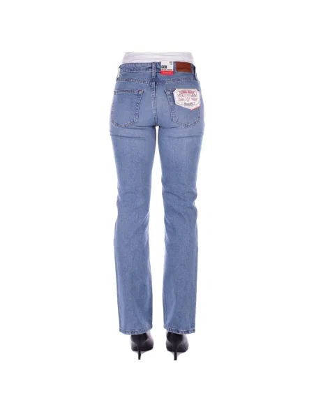 Pantaloni Guess albastru