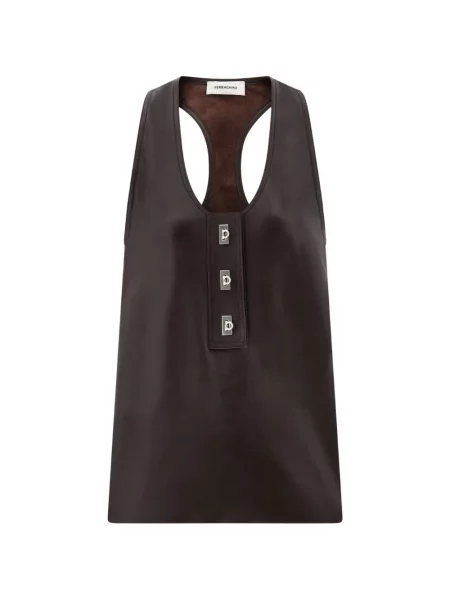 Vestă Ferragamo maro