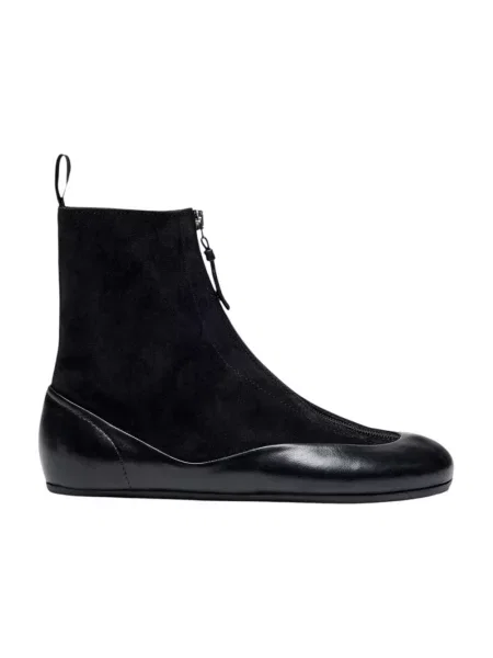 Botki Proenza Schouler skórzane czarne