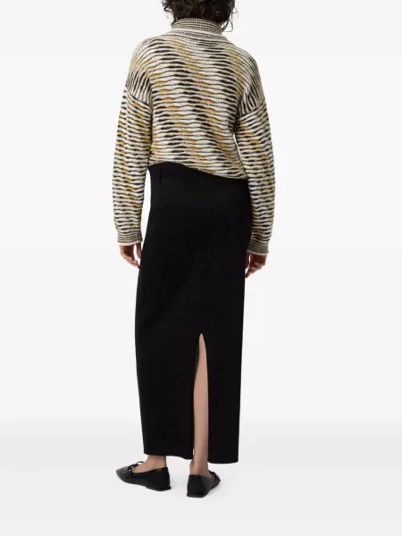 Fustă Missoni cu crăpătură negru