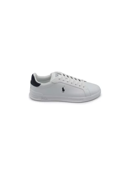 Sneakersy Ralph Lauren skórzane białe