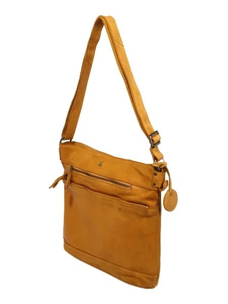 Harbour Geantă de umăr Minna muștar galben