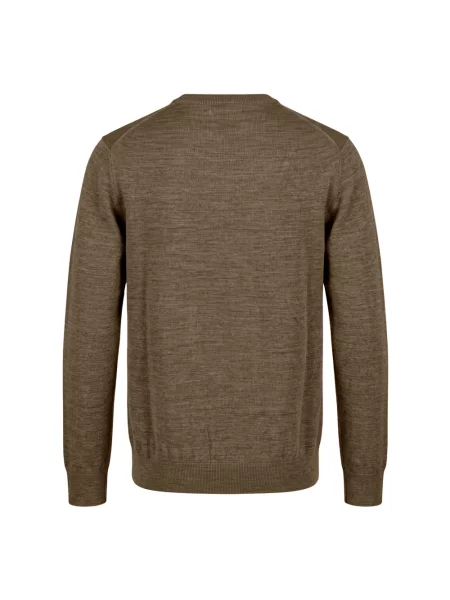 Sweter Gant brązowy