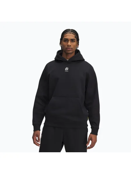 Суичър с качулка Under Armour бяло
