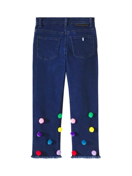 Τζιν με ίσιο πόδι Stella Mccartney μπλε