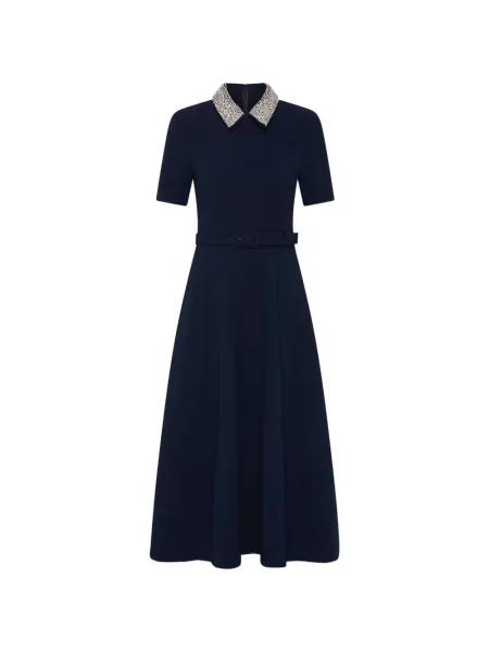 Rochie midi Rebecca Vallance albastru