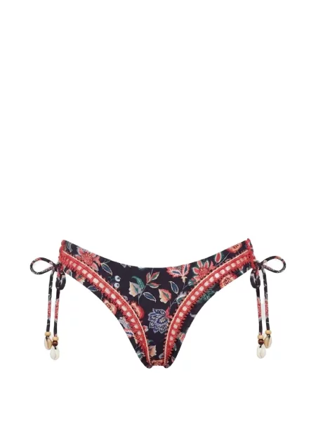 Bikini Del Maar cu model floral albastru