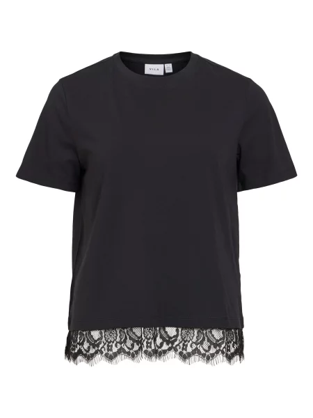 VILA Tricou VINORA' negru