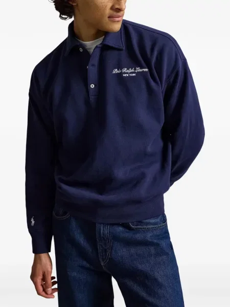Gulerat șosete Polo Ralph Lauren de lână cu dungi negru