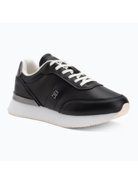 Dámske topánky Tommy Hilfiger Chic Fashion Runner black čierna