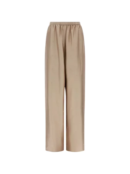 Pantaloni Ferragamo de mătase