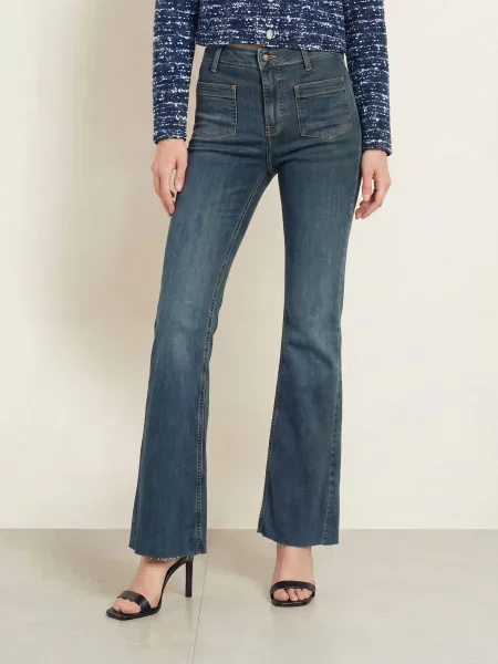 Joop! Jeans Jeansy Bootcut Marki Eilena blau granatowe