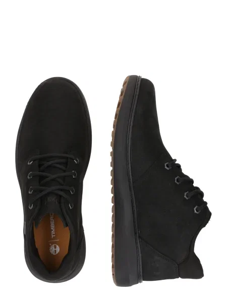 Botine Timberland din dantelă negru