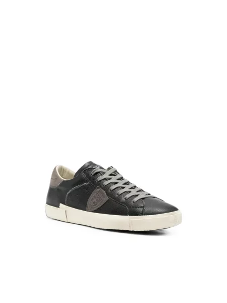 Sneakersy Philippe Model skórzane czarne