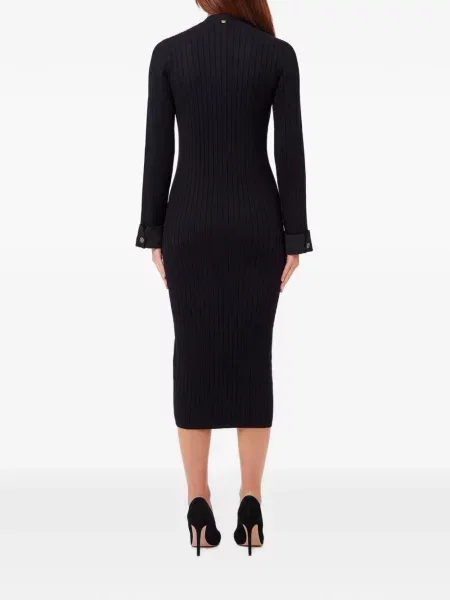 Rochie midi Liu Jo tricotate negru