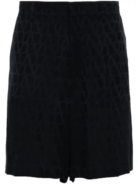 Žakárové chinos Valentino Garavani modré