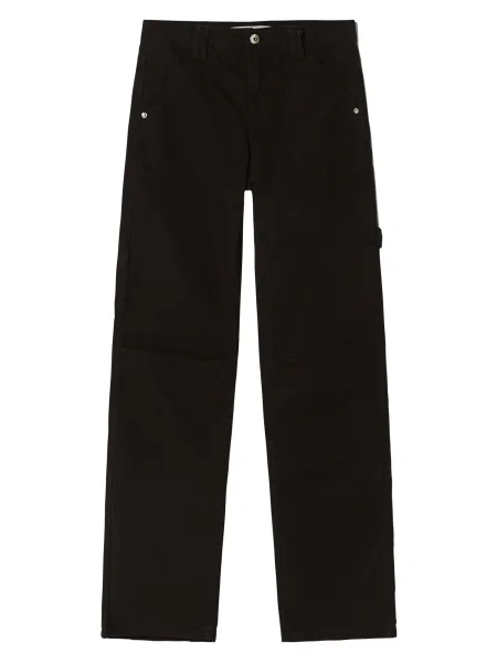 Bershka Hlače črna