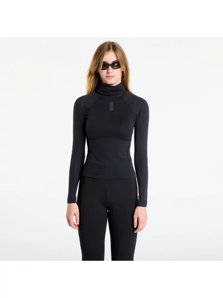 T-shirt Rapha Thermal Base Layer Black/ Black M czarna