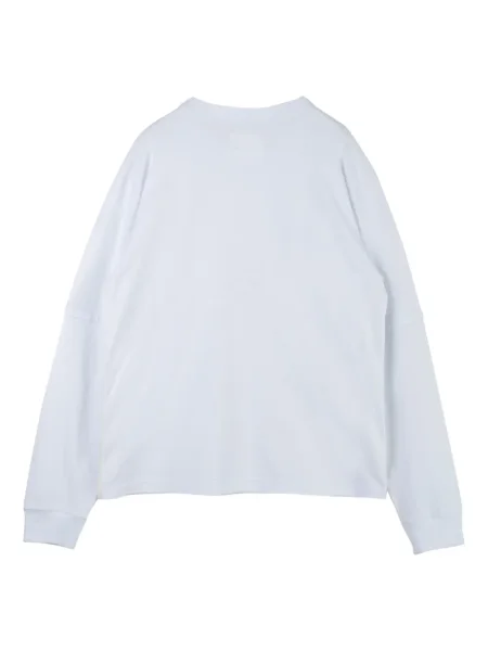 Tricou Sacai lung alb