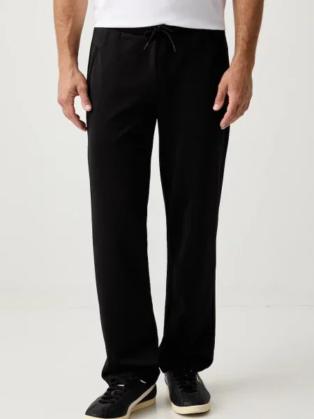 Emporio Armani pantaloni de trening pentru bărbați negru