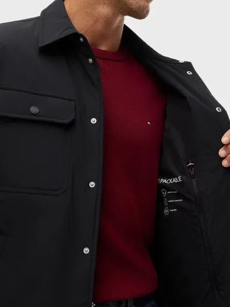 Компактна куртка Tommy Hilfiger чорна