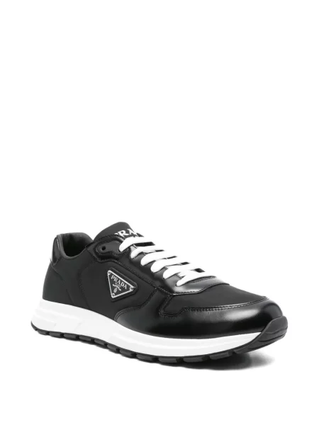 Sneakerși Prada din piele negru