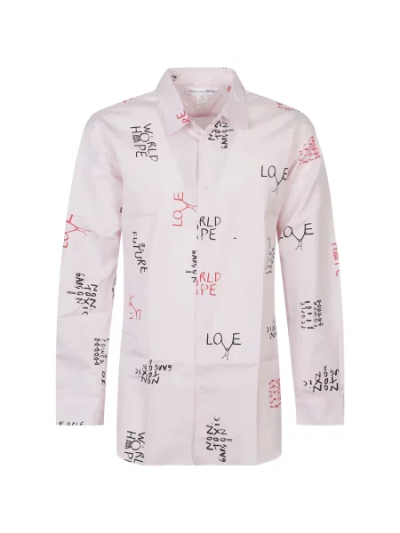Риза Comme Des Garçons Homme розово