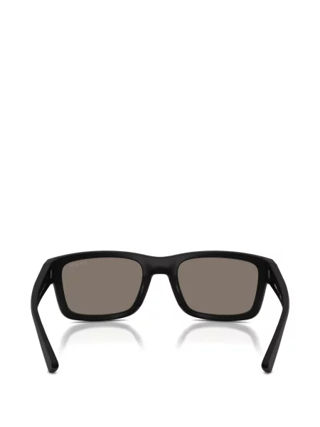 Ochelari de soare dreptunghiulari Prada Linea Rossa negru