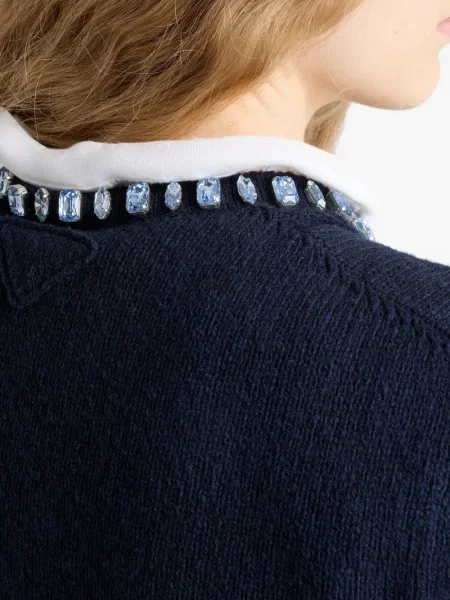 Top Prada albastru