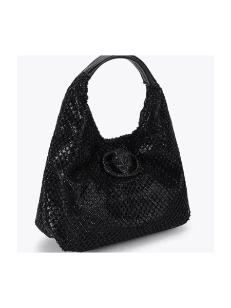 Hobo kabelka Kurt Geiger London čierna
