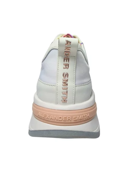 Sneakersy Alexander Smith skórzane białe