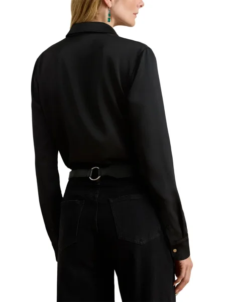 Cu centură curea Polo Ralph Lauren tricotate cu dungi albastru