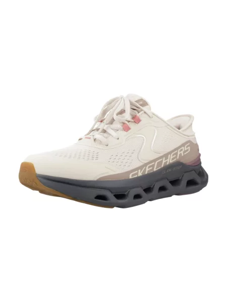 Sneakersy Skechers beżowe