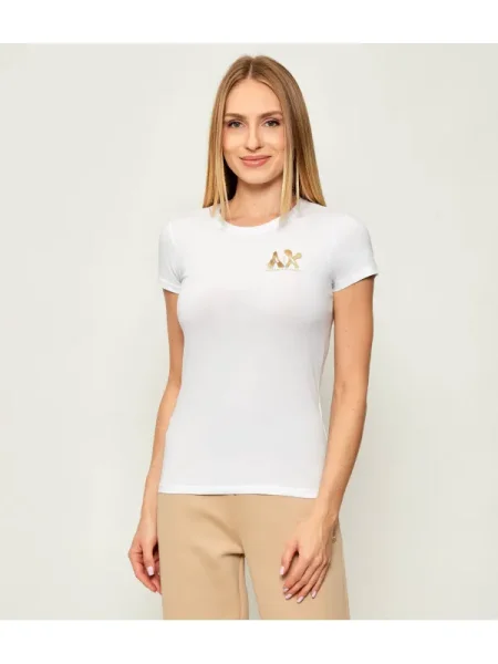 Armani Exchange Tricou alb